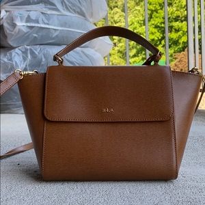 Ralph Lauren Leather Crossbody Bag
